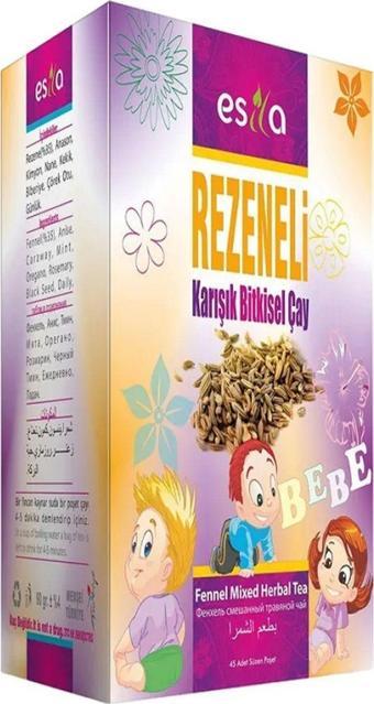 ESİLA Rezeneli Karışık Bitkisel Çay Bebe 45'Li