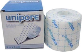 Unipore Elastik Sabitleme Bandı 5M X 5 Cm 4 Adet