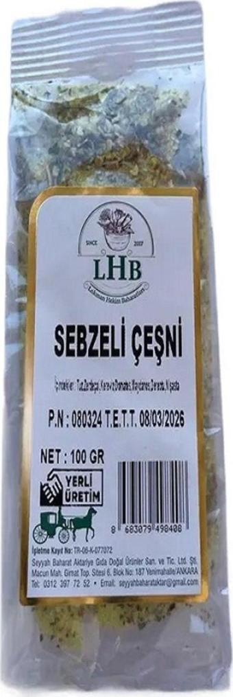 lokman hekim baharat Sebzeli Çeşni 100 Gr