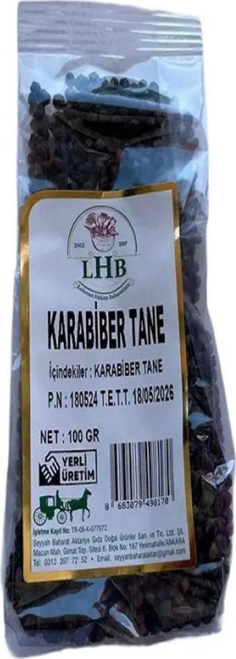 lokman hekim baharat Karabiber Tane 100 Gr