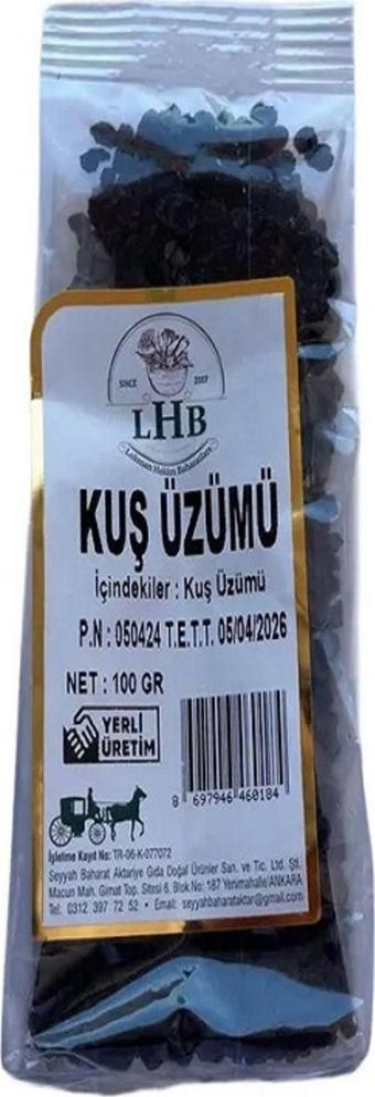 lokman hekim baharat Kuş Üzümü 100 Gr