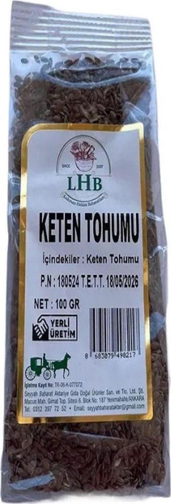 lokman hekim baharat Keten Tohumu 100 Gr