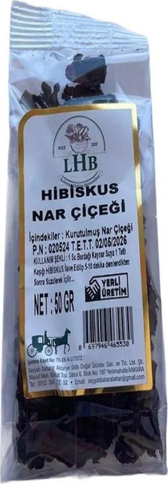 lokman hekim baharat Hibiskus Nar Çiçeği 50 Gr