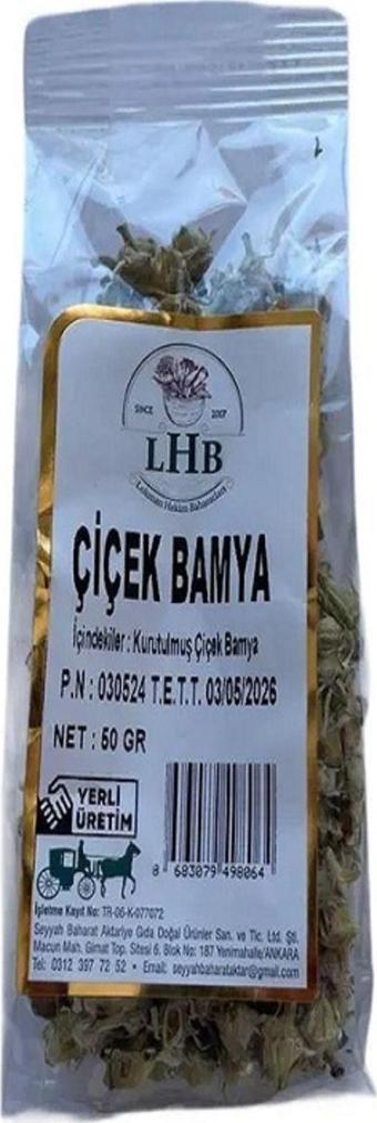 lokman hekim baharat Çiçek Bamya 50 Gr