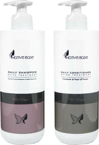 Native Base Keratin Bakım Şampuanı Ve  Keratin Kremi 500 Ml 8654789654880