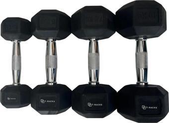 Arıdemir 5 Kg Kauçuk Altıgen Dambıl – 1 Adet Hex Dumbbell