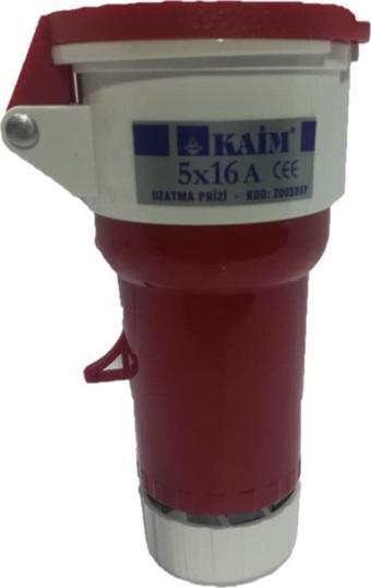 Kaim Cee Norm Seyyar Fiş 5X16 A Ip44