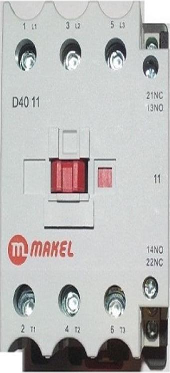 Makel 3P Knc1-4011 Ac Kontaktör 18,5Kw 40A 68000015