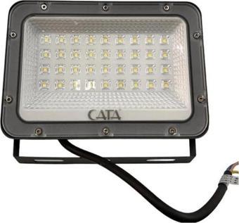 Cata Ct-4658 50W Slim Platinum Led Projektör 3000K Gunışığı Işık