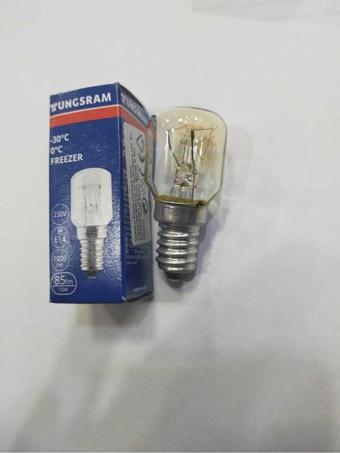 Tungsram Buzdolabı Ampulü 15W E14 Duy -30C