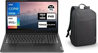 Lenovo V15 G4 I7 1355U 16GB 1tb SSD 15.6" Fhd 83A100GPTRD2 + Lenovo B210 15.6" Siyah Çanta