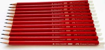 Faber-Castell Okul Kalemi Üçgen Kurşun Kalem 2,5B 12 Adet