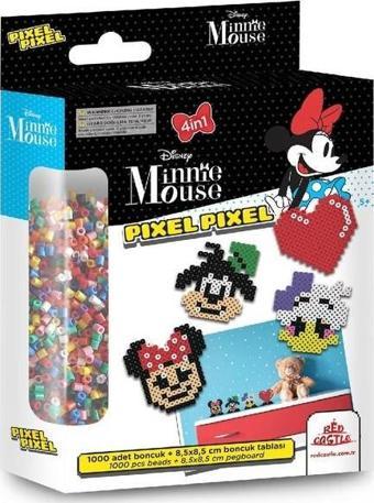 Disney Minnie Mouse Boncuk Aktivite ve Oyuncak Seti-Pixel Pixel BB16-04