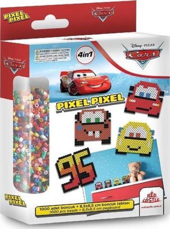 Pixel Pixel Boncuk Aktivite ve Oyuncak Seti-Disney Cars 1000 Boncuk BB16-02