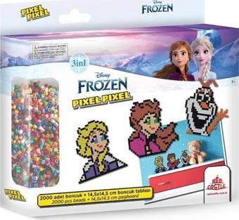 Pixel Pixel Boncuk Aktivite ve Oyuncak Seti-Disney Frozen 2000 Boncuk BB29-01