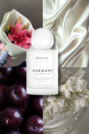 Matsu Harmony Saç Parfümü 50 ml | Çiçeksi ve Meyvemsi Notalar | Hair Mist