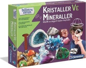 Clementoni 64964 Kristal Ve Mineraller Deney Seti