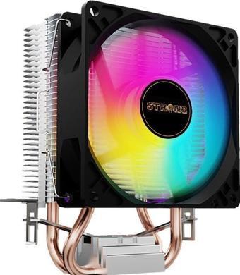 Strong M2-Pro Rainbow 2 Bakır Borulu 105W Tdp Intel/amd Kule Tipi Işlemci Cpu Fan