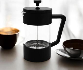 French Press Kahve Ve Çay Demleme Makinesi 600 ML Çay Kajve Potu French Press