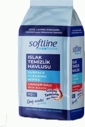 Softline Yüzey Havlusu 100'lü Çamaşır Sulu