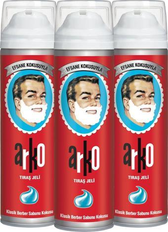 Arko Men Efsane Erkek Tıraş Jeli 3x200 Ml