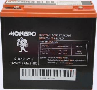 Monero Akü 12v 20/24ah Elektrikli Bisiklet (e-bıke)