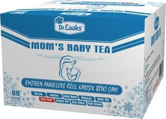 Dr Cooks Mom's Baby Tea Süt Artırıcı Gaz Giderici Anne Bebek Çayı 60'lı