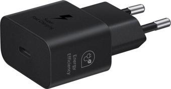 Samsung Uyumluep-t2510n Type C Hızlı Şarj Aleti Cihazı (25W) - Siyah Kablo Set