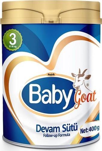 Baby Goat 3 Keçi Sütü Bazlı Devam Sütü 400 gr