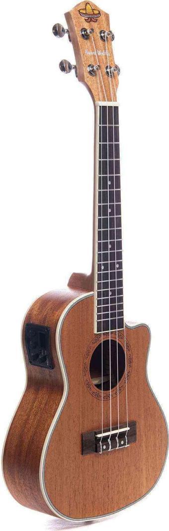 Havana HK-66EQ Elektro Concert Ukulele- Maun