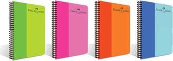 Faber-Castell  Pp Kapak Bicolor Spiralli Defter 160-1