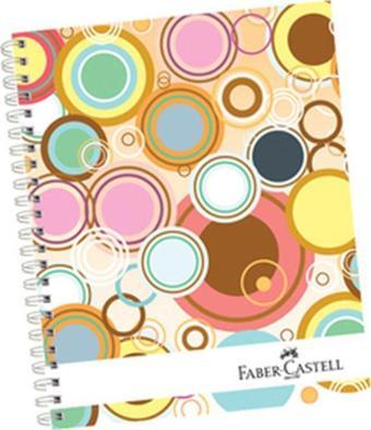 Faber-Castell A-4 Spiralli Defter Sert Kapak 4 Seperatörlü 160 Yaprak