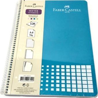 Faber-Castell Pp Kapak A4 70Gr 120 Yp Mavi Çizgili Defter