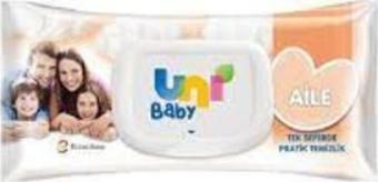 Uni Baby Unibaby Islak Mendil 90Lı 2021 Aile