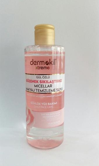 DR Dermokil Xtreme Gül Özlü Gözenek Sıkılaştırıcı Micellar Su 400 Ml