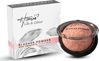 Homm Bitkisel Hommlıfe & Color - Blusher Powder Rose Terracotta 12 Gr Allık