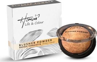 Homm Life & Color - Blusher Powder Bronze Terracotta 12 Gr Allık