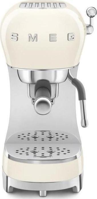 SMEG 50's Style ECF02 Manuel Espresso Kahve Makinesi Krem
