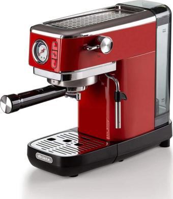 Ariete Moderna Espresso Slim Kahve Makinesi - Kırmızı