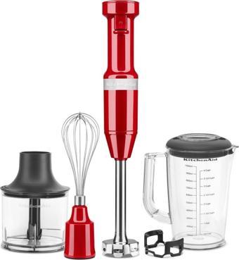 KitchenAid 5KHBV83EER El Blender Seti - Empire Red