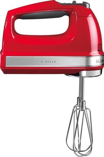 KitchenAid 5KHM9212EER Empire Red 9 Hızlı El Mikseri