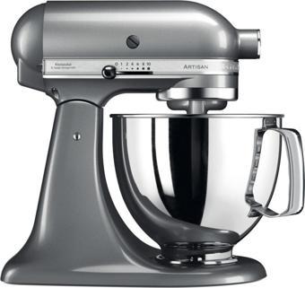 KitchenAid 5KSM125ECU Artisan 4.8 Litre Mutfak Şefi - Contour Silver