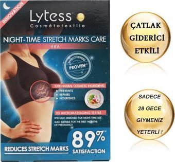 Lytess Night-Time Stretch Marks Care - Çatlak Bakım Etkili Sütyen Noir (XXL)