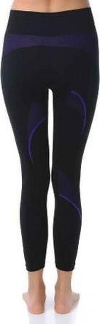 Evolite Thermowear Bayan Termal Alt İçlik L-XL Siyah-Mor E-3126