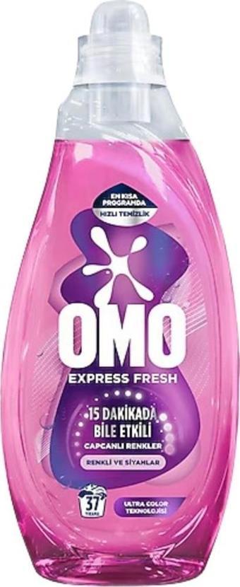 Omo Express Fresh Capcanlı Renkler Renkliler ve Siyahlar için Sıvı Deterjan 1480 Ml