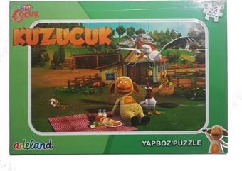 Adeland Trt Çocuk Kuzucuk Frame Puzzle 48'Parça