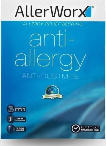 Allerworx Anti Toz Akarı Anti Alerjik Yastık Kılıfı (1 Adet)