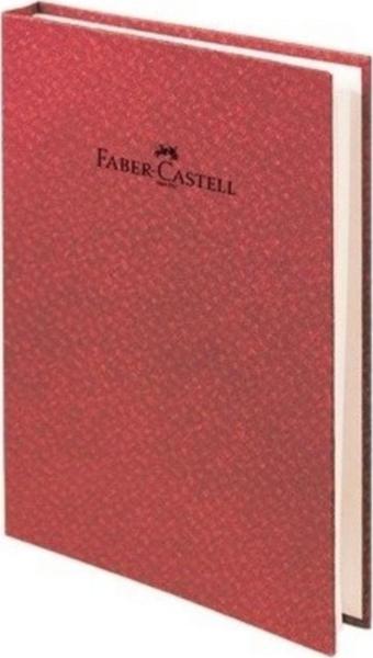 Faber-Castell Bambu Seri A6 Ciltli Defter K.Kırmızı 400803 /