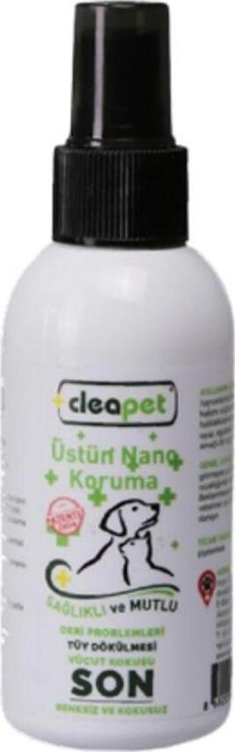 Cleapet Evcil Hayvan Koku Ve Hijyen Için Nano Sprey 150 Ml