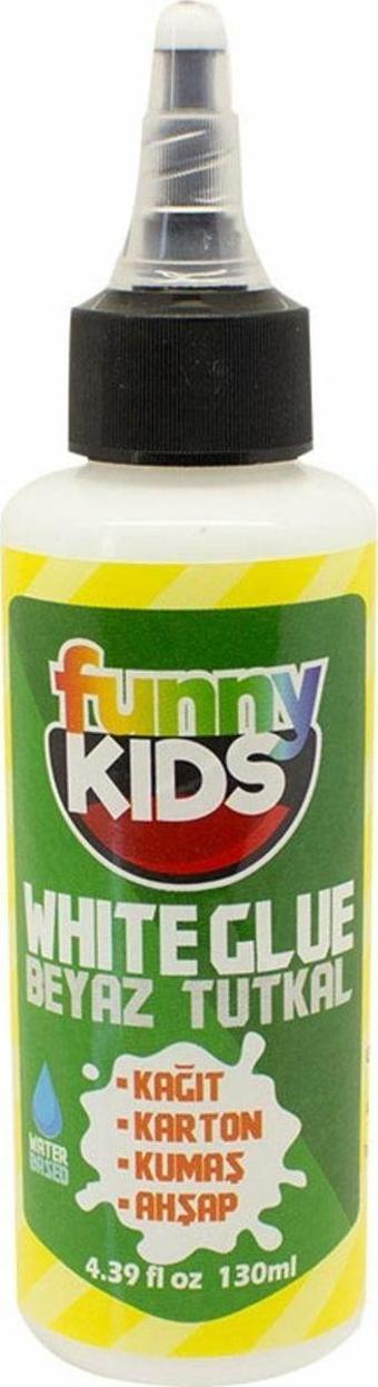 Funny Kids Beyaz Tutkal 130cc